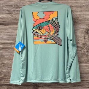 NWT Columbia Terminal Tackle PFG Fish Graphic Long-Sleeve T-Shirt
Gulf Stream